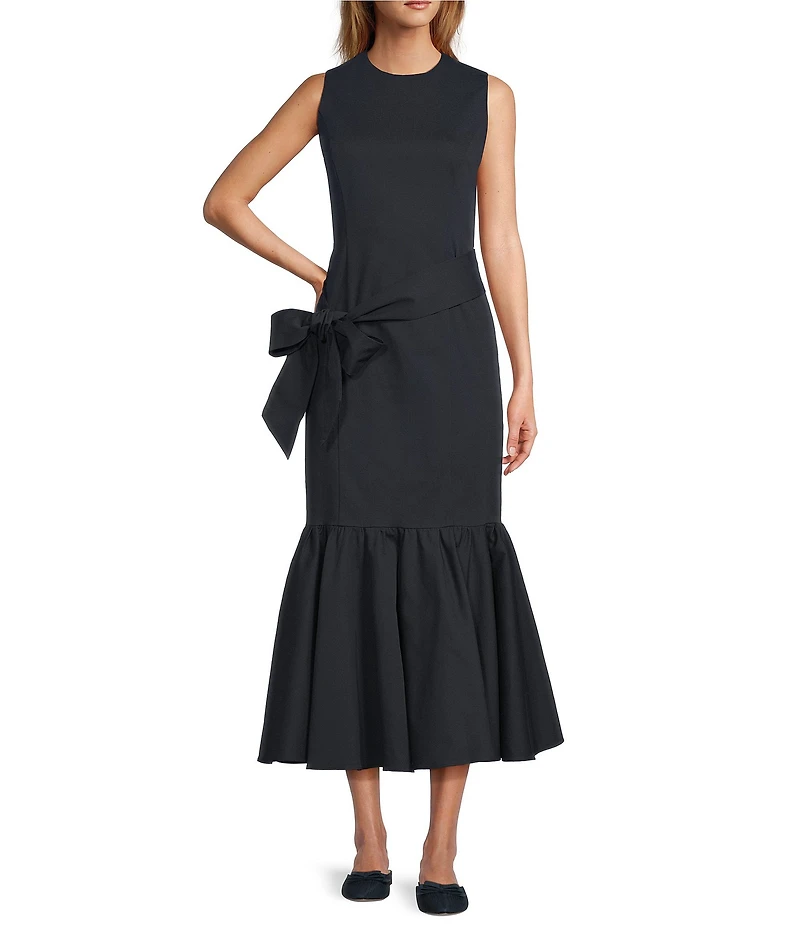 Antonio Melani x Style Bungalow The Park View Sheath Sleeveless Detachable Belt Dress