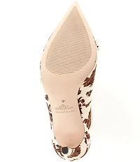 Antonio Melani x Style Bungalow Worth Floral Fabric Bow Detail Stiletto Pumps