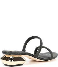 Antonio Melani x Style by Simkins Birdie Banded Raffia Dress Slide Sandals