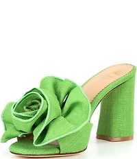 Antonio Melani x Style by Simkins Blake Flower Ornament Dress Slide Sandals