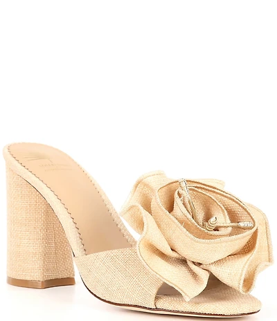 Antonio Melani x Style by Simkins Blake Flower Ornament Dress Slide Sandals