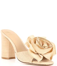 Antonio Melani x Style by Simkins Blake Flower Ornament Dress Slide Sandals