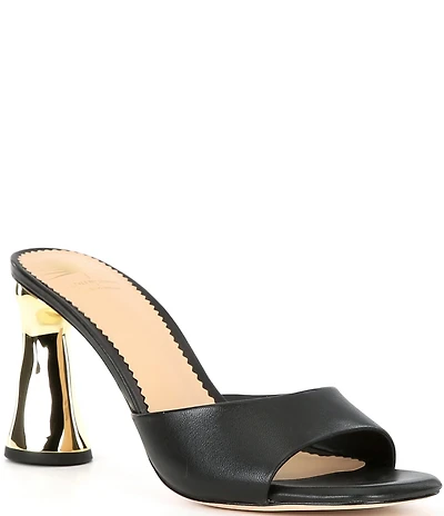 Antonio Melani x Style by Simkins Kate Leather Dress Slide Sandals