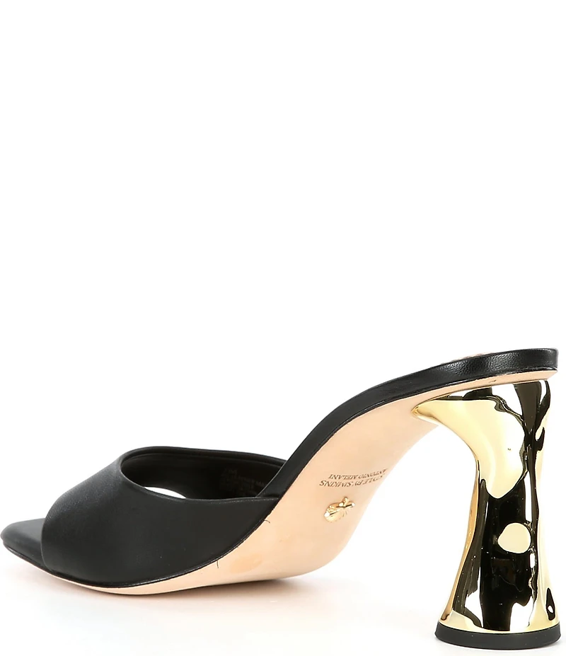 Antonio Melani x Style by Simkins Kate Leather Dress Slide Sandals