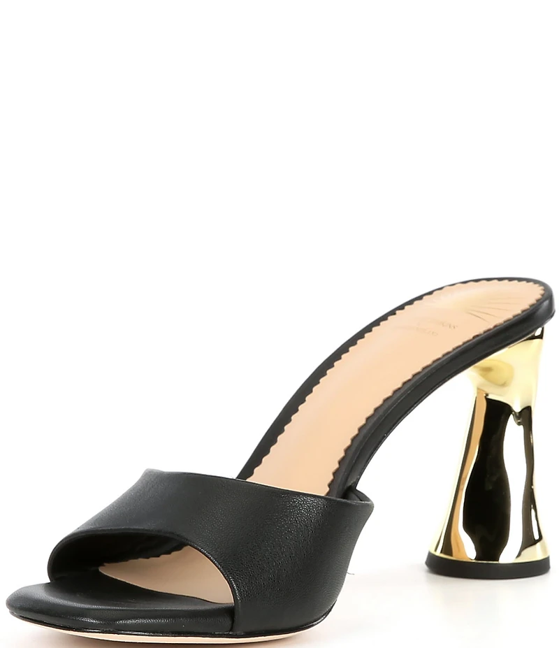 Antonio Melani x Style by Simkins Kate Leather Dress Slide Sandals