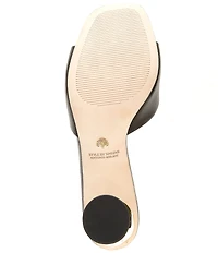 Antonio Melani x Style by Simkins Kate Leather Dress Slide Sandals