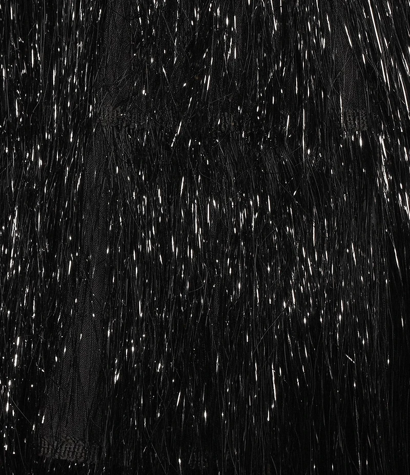 Antonio Melani Yara Novelty Fringe Midi Skirt