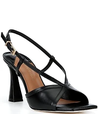 Antonio Melani Zelda Leather Strappy Dress Sandals