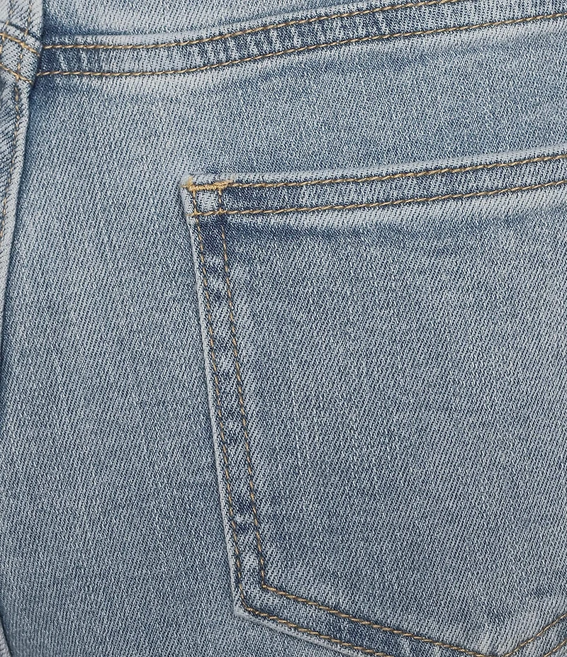 APNY Flat Front Wide Leg Cropped Jeans