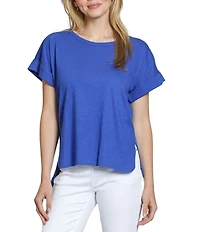 APNY Knit Crew Neck Short Sleeve Shirt