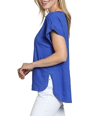 APNY Knit Crew Neck Short Sleeve Shirt