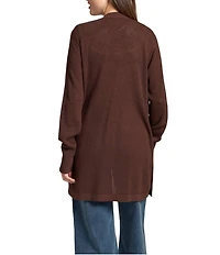 APNY Knit V-Neck Long Sleeve Button Front Cardigan