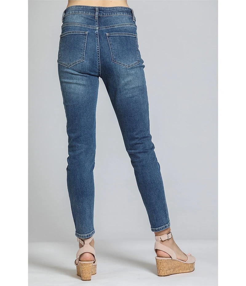 APNY Liberty Stretch Denim Skinny Ankle Jeans