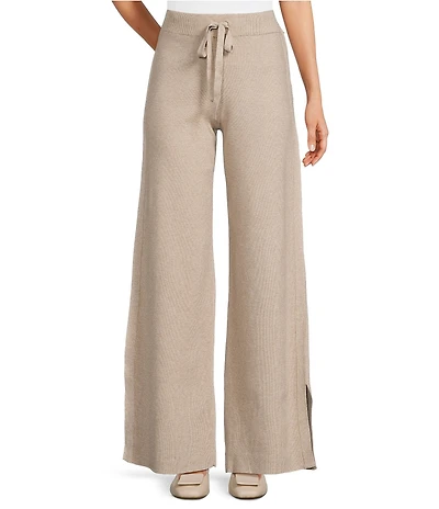 APNY Ponte Knit Coordinating Pull On Straight Leg Pants