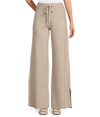 APNY Ponte Knit Coordinating Pull On Straight Leg Pants