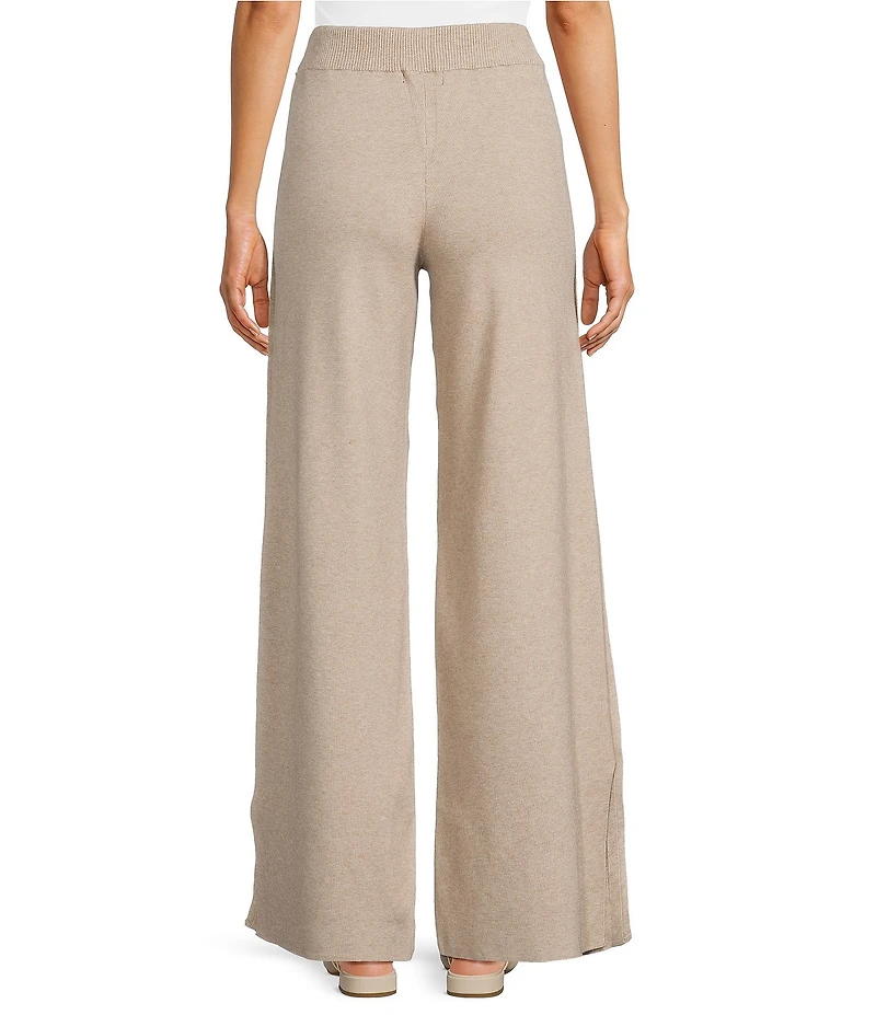 APNY Ponte Knit Coordinating Pull On Straight Leg Pants