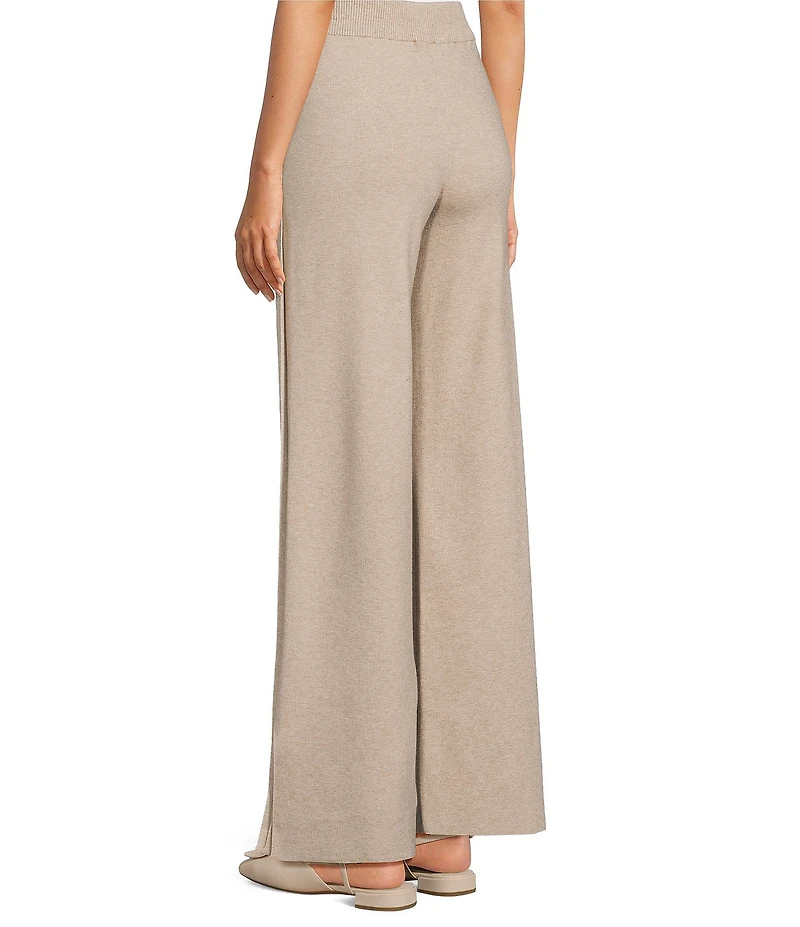 APNY Ponte Knit Coordinating Pull On Straight Leg Pants