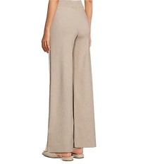 APNY Ponte Knit Coordinating Pull On Straight Leg Pants