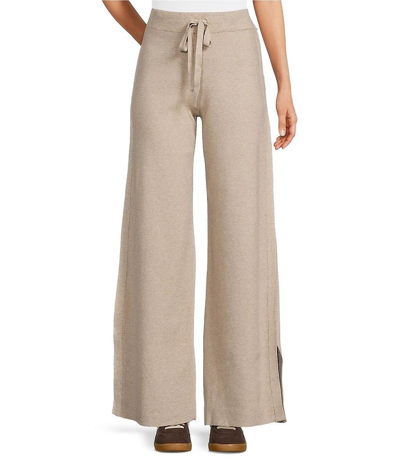 APNY Ponte Knit Coordinating Pull On Straight Leg Pants