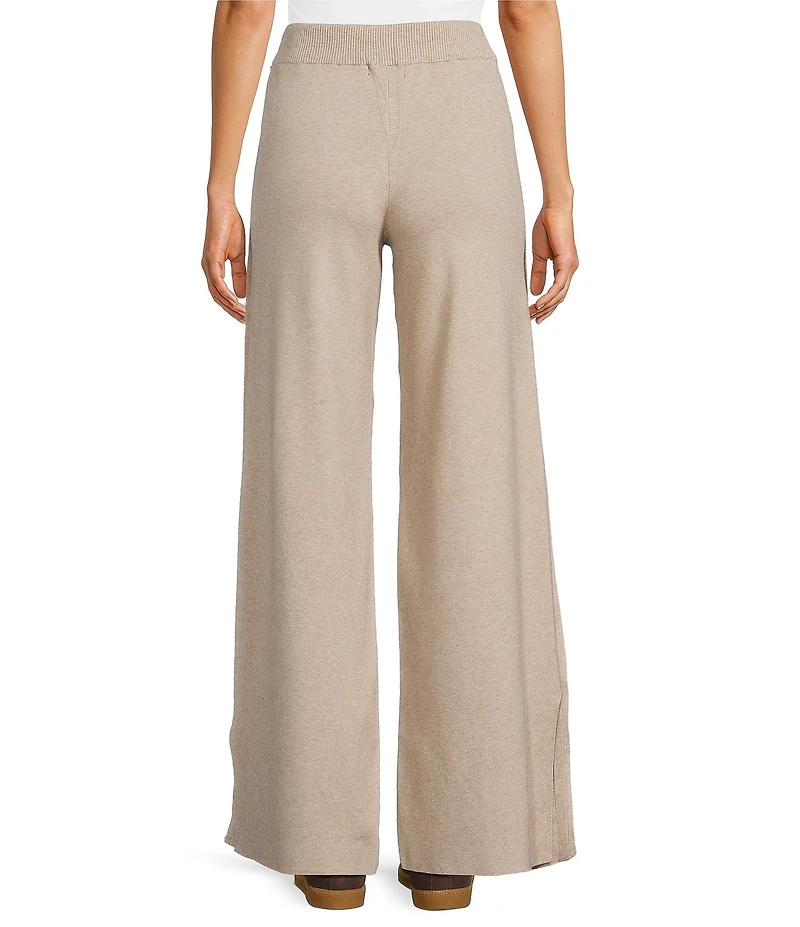 APNY Ponte Knit Coordinating Pull On Straight Leg Pants