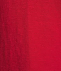 APNY Slub Crew Neck Ruffled Cap Sleeve Tee