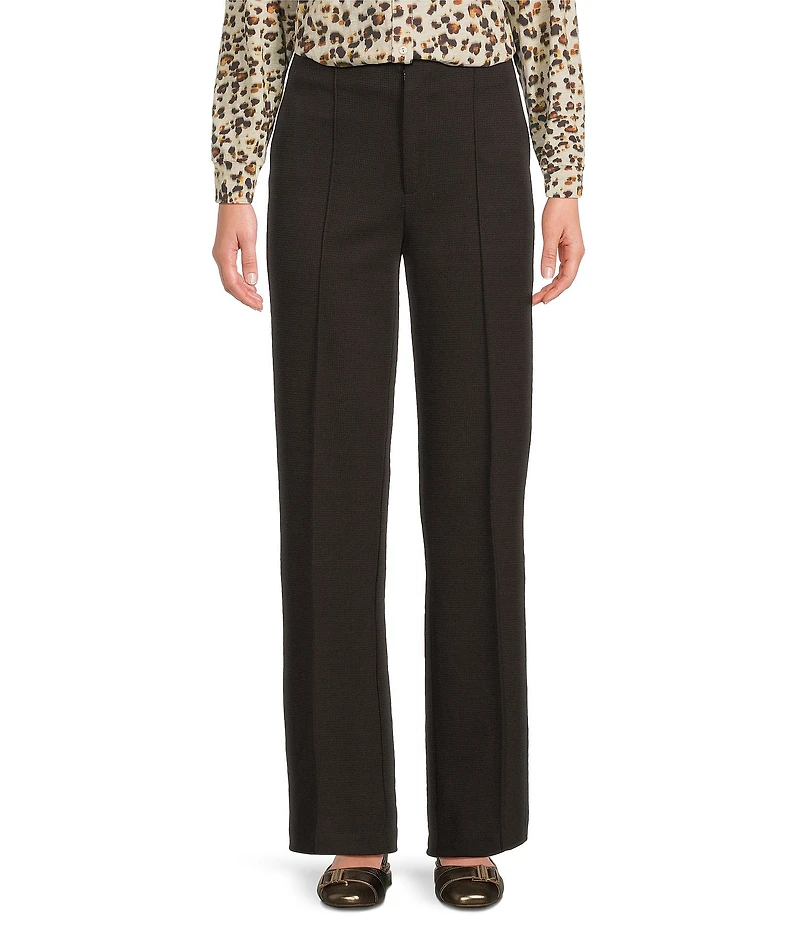 APNY Stretch Ponte Straight Leg Pants