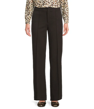 APNY Stretch Ponte Straight Leg Pants