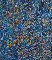 APNY Woven Printed V-Neck Long Sleeve Blouse