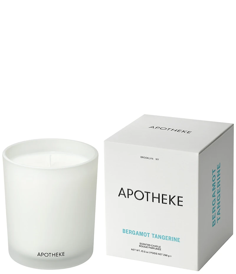 APOTHEKE Bergamot Tangerine Classic Candle, 10.5 oz.