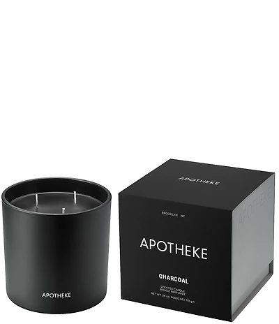 APOTHEKE Charcoal 3-Wick Scented Candle, 26 oz.