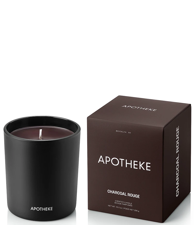 APOTHEKE Charcoal Rouge Classic Candle, 10.5 oz.