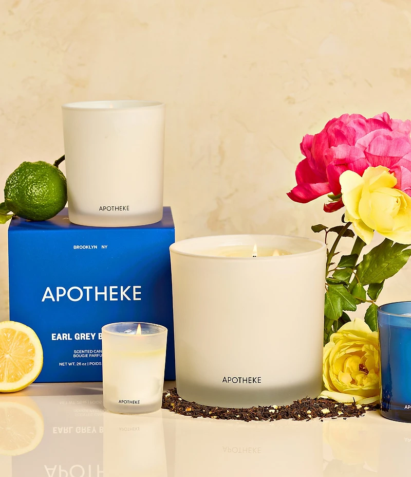 APOTHEKE Earl Grey Bitters 3-Wick Scented Candle, 26 oz.