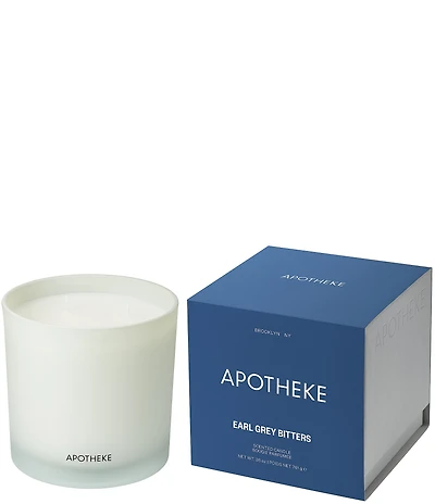 APOTHEKE Earl Grey Bitters 3-Wick Scented Candle, 26 oz.