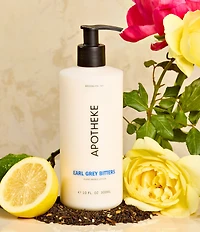 APOTHEKE Earl Grey Bitters Liquid Soap and Hand & Body Lotion Set