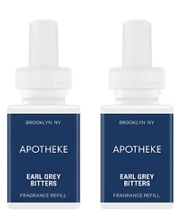 APOTHEKE x Pura Earl Grey Bitters Fragrance Refill, Set of 2
