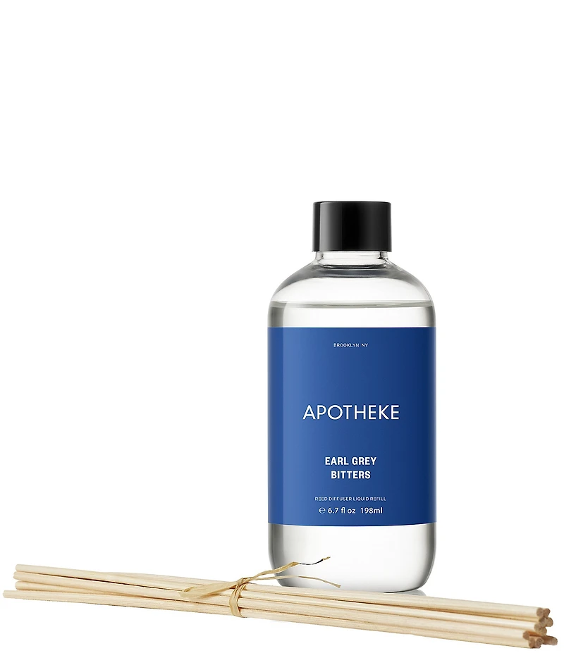 APOTHEKE Earl Grey Bitters Reed Diffuser Liquid Refill, 6.7 oz.