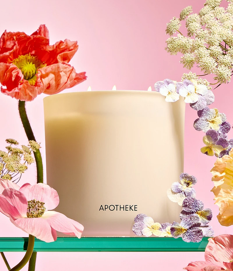 APOTHEKE Elderflower Sugar 3-Wick Scented Candle, 26 oz.