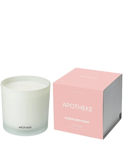 APOTHEKE Elderflower Sugar 3-Wick Scented Candle, 26 oz.