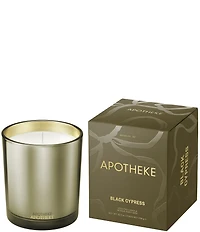 APOTHEKE Festive Collection Black Cypress Classic Candle, 10.5 oz.