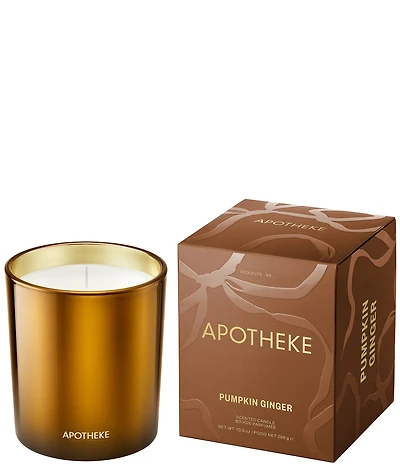 APOTHEKE Harvest Collection Pumpkin Ginger Classic Candle, 10.5 oz.