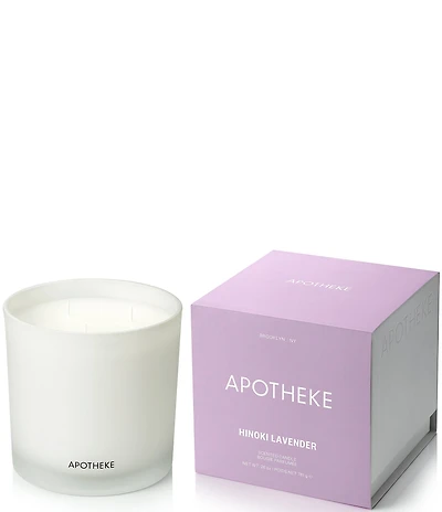 APOTHEKE Hinoki Lavender 3-Wick Candle, 26 oz.
