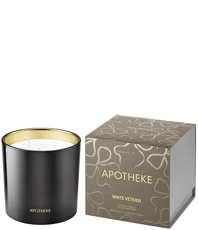 APOTHEKE Limited Edition White Vetiver 3-Wick Candle, 26 oz.