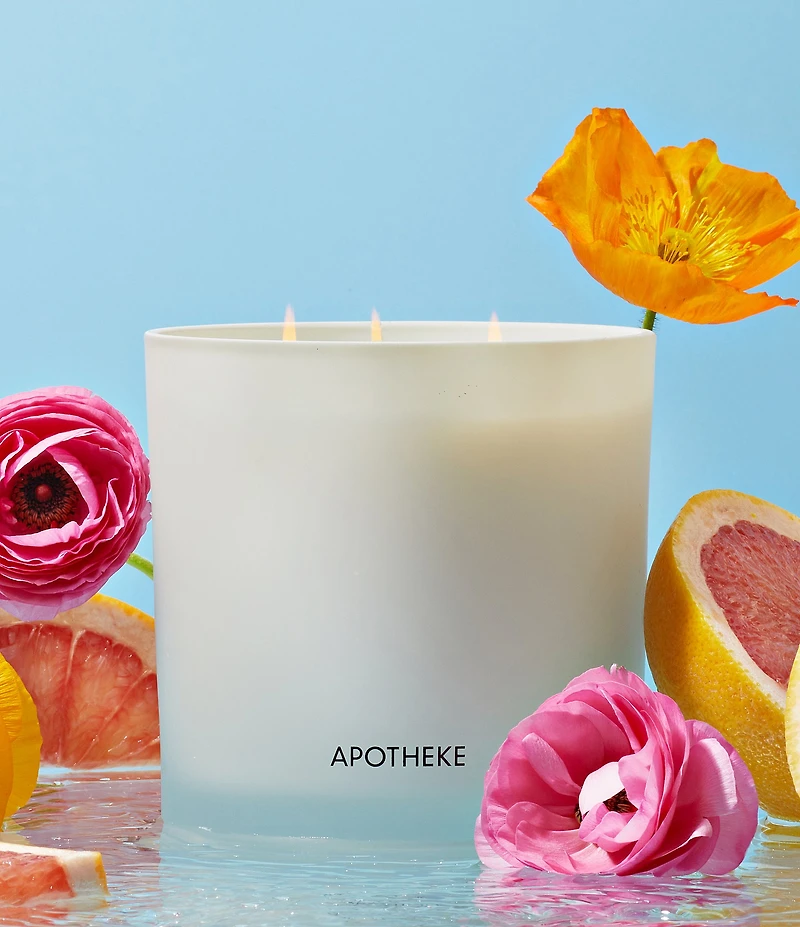 APOTHEKE Sea Salt Grapefruit 3-Wick Scented Candle, 26 oz.