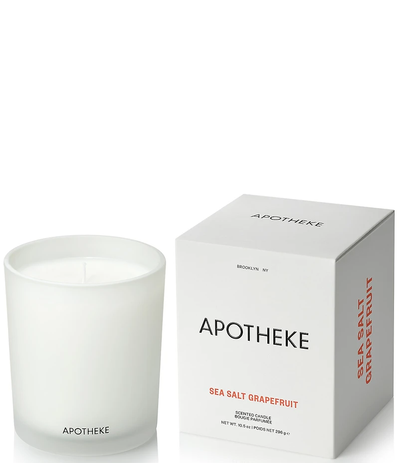 APOTHEKE Sea Salt Grapefruit Classic Candle, 10.5 oz.