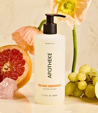 APOTHEKE Sea Salt Grapefruit Liquid Soap and Hand & Body Lotion Set