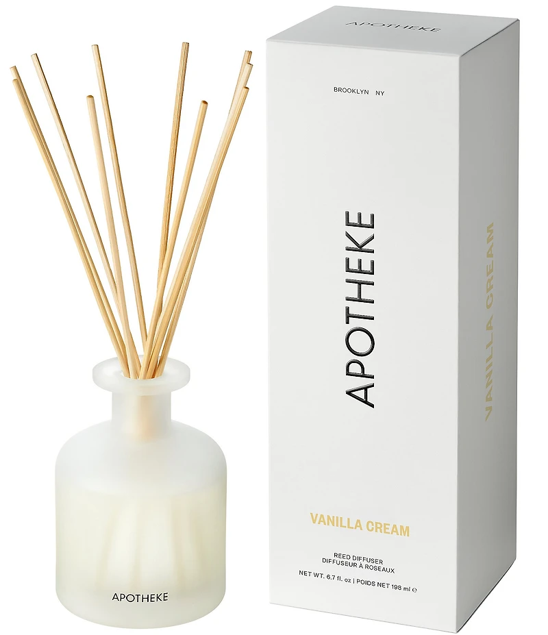 APOTHEKE Vanilla Cream Reed Diffuser, 6.7 fl. oz.