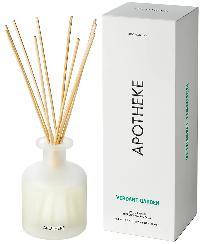 APOTHEKE Verdant Garden Reed Diffuser, 6.7 oz.