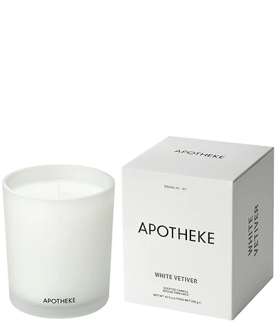 APOTHEKE White Vetiver Classic Candle, 10.5 oz.