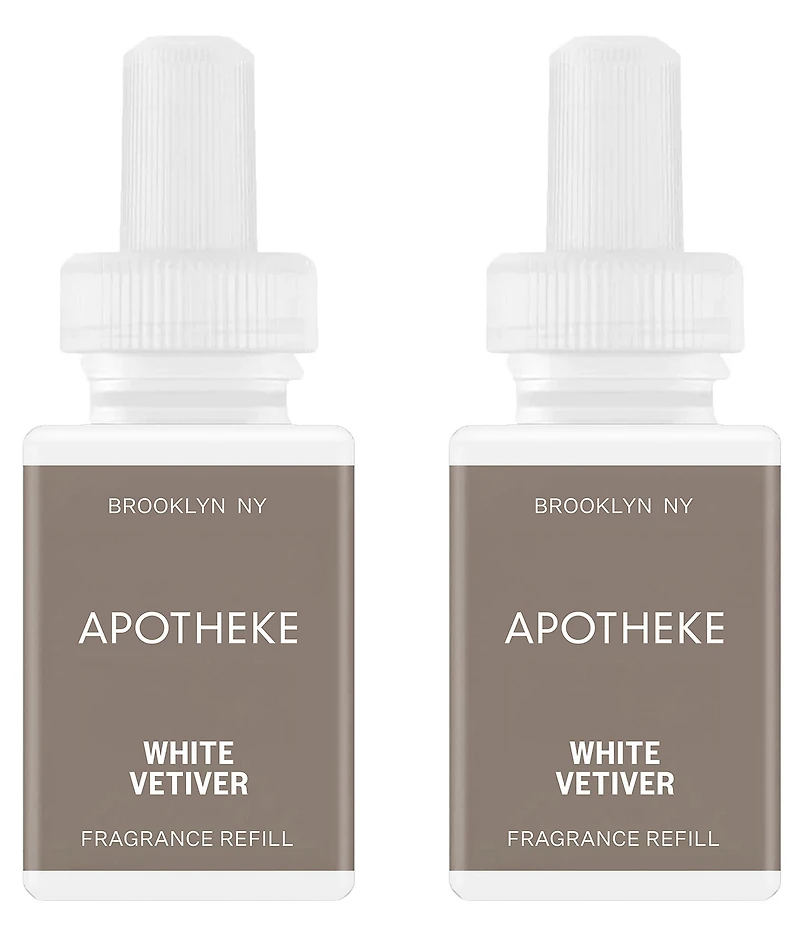 APOTHEKE x Pura White Vetiver Fragrance Refill, Set Of 2