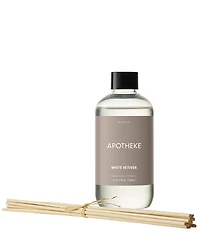 APOTHEKE White Vetiver Reed Refillable Diffuser